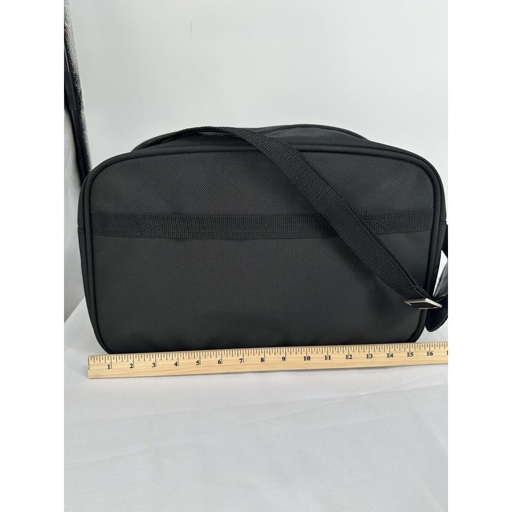 American Tourister Black Carry‎ On Bag with Shoulder Strap 15X10 Collapsible - Picture 5 of 9